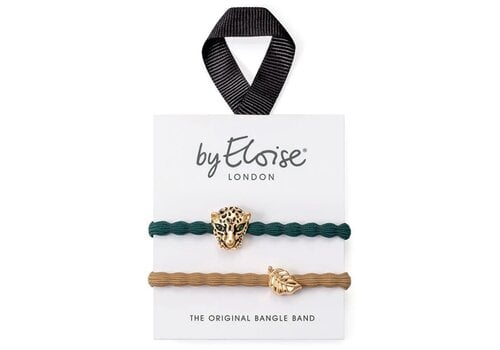 By Eloise By Eloise Haarelastiek/Armband Set I The Wild Side