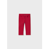 Mayoral 5 Pocket Slim Fit Basic Pant Red