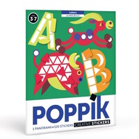 Poppik Panorama ABC Letters Sticker Poster