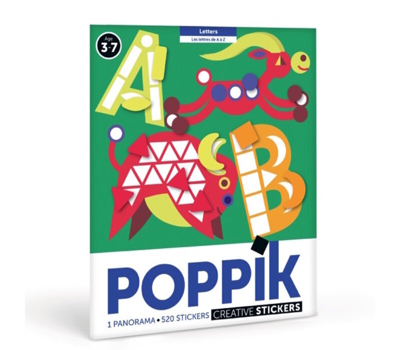 Copy of Poppik Panorama 123 Numbers Sticker Poster