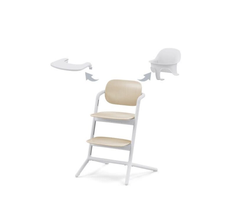 Cybex Highchair Lemo Sand White 3 in 1