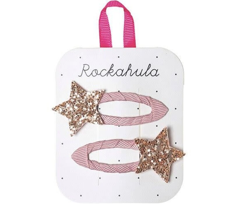 Copy of Rockahula Sparkle Bar Clips Gold