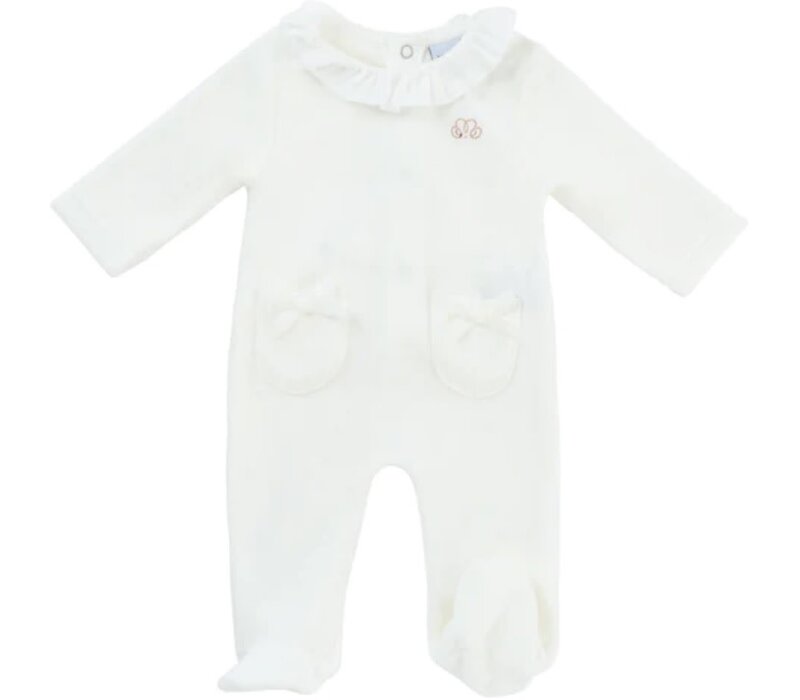 Natini Babygrow Louisa Offwhite