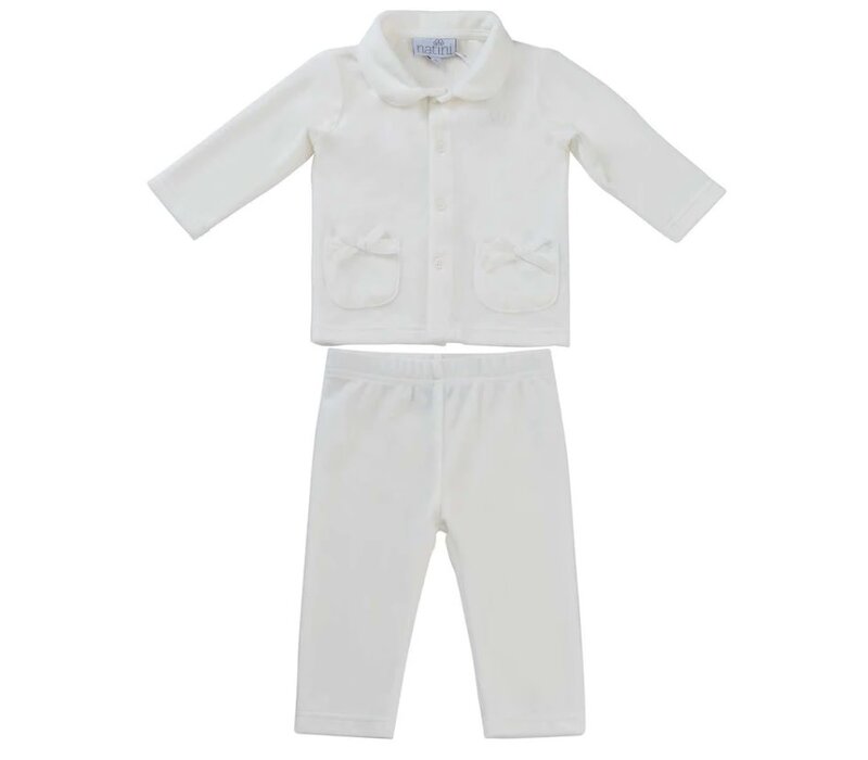 Natini Pyjama 2Pc Girl Offwhite