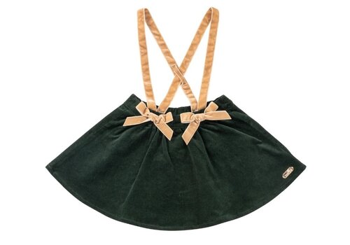 Natini Natini Skirt Bretel Bow Dark Green