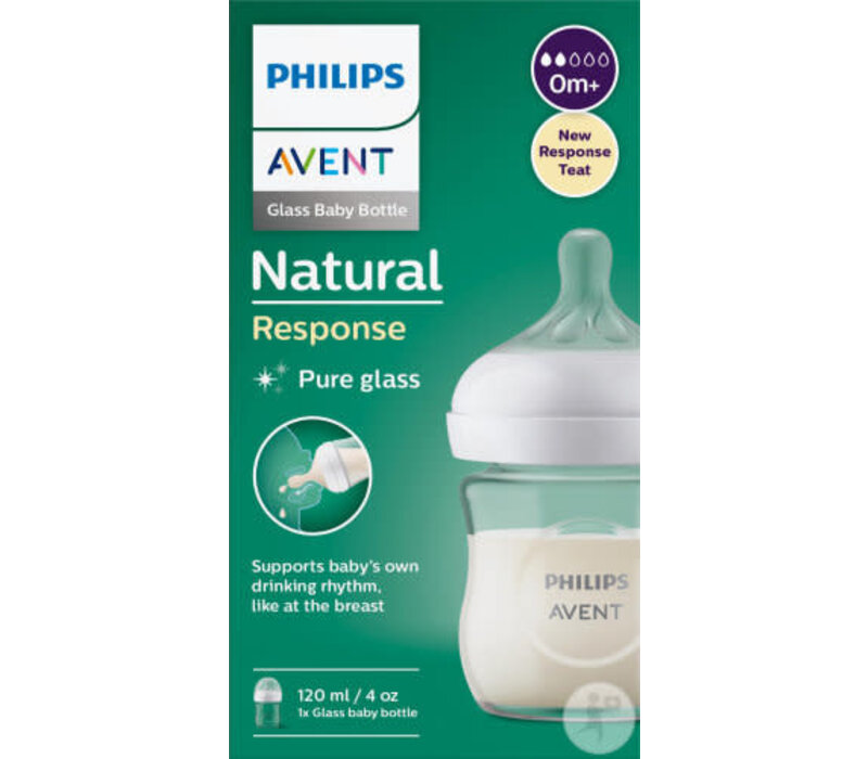 Avent Natural 3.0 Zuigfles Glas 120 ml