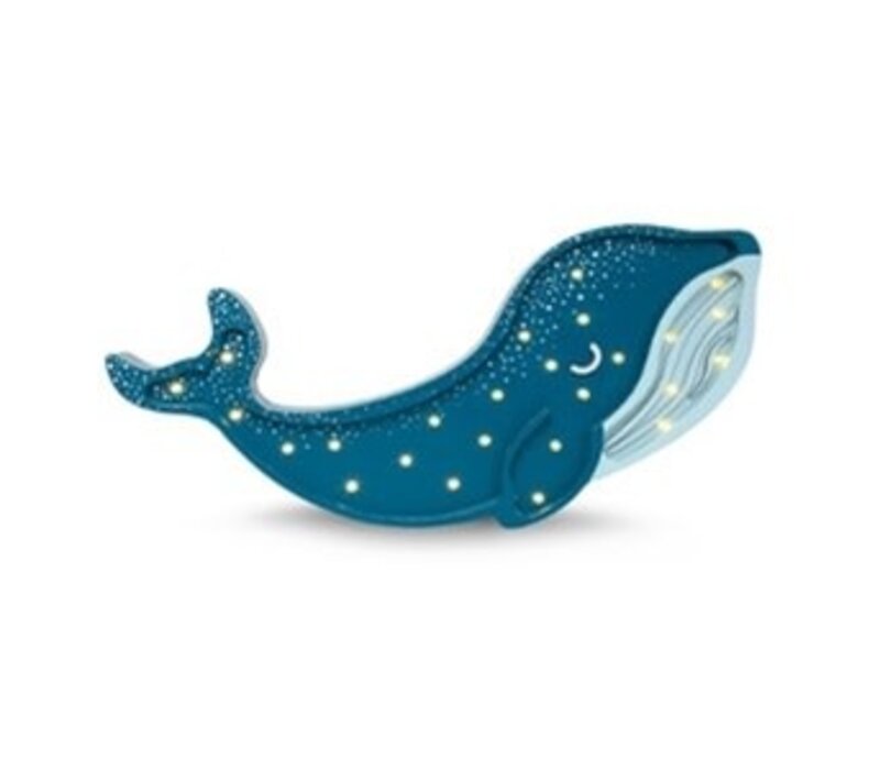 Little Lights - Whale Lamp Galaxy Teal