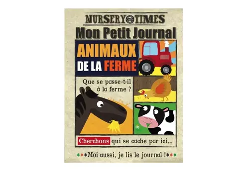 Mon Petit Journal - Crinkly La Ferme