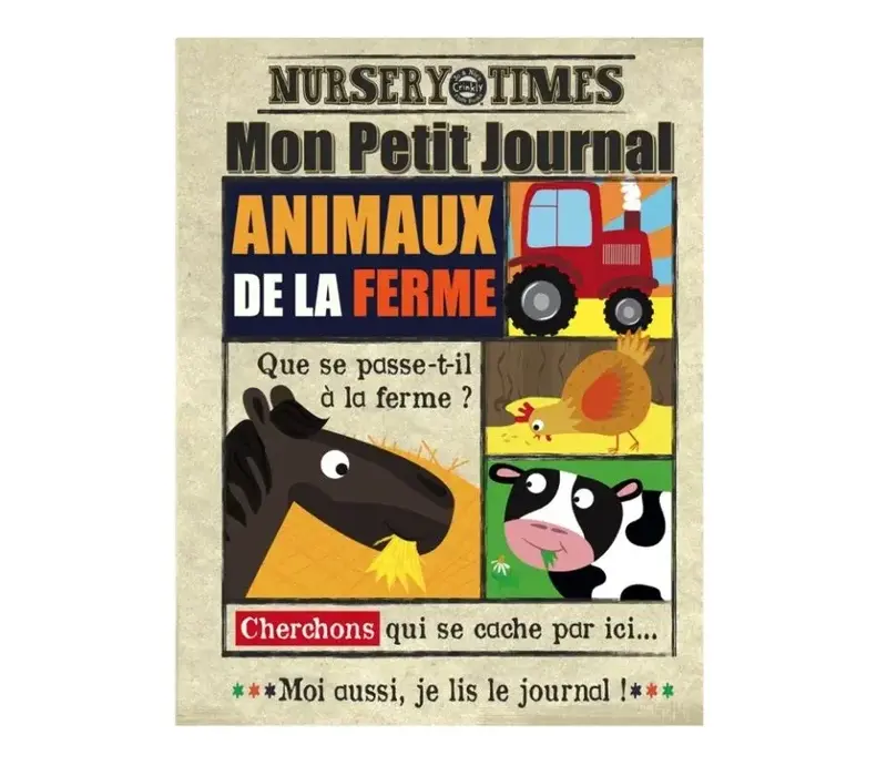 Mon Petit Journal - Crinkly La Ferme