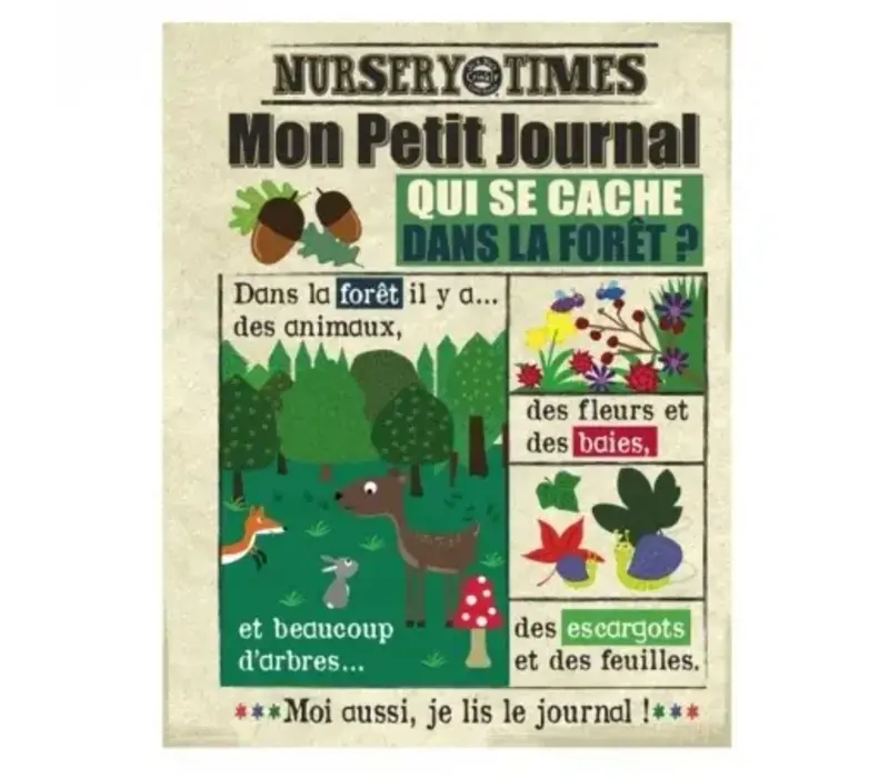 Mon Petit Journal - Crinkly La Foret