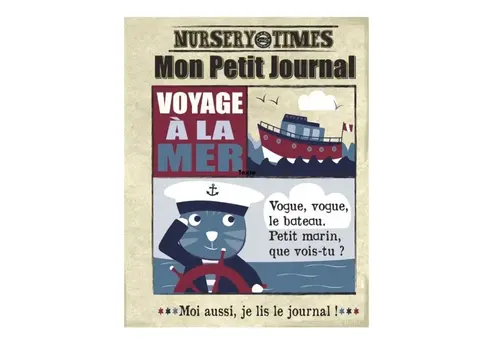 Mon Petit Journal - Crinkly La Mer