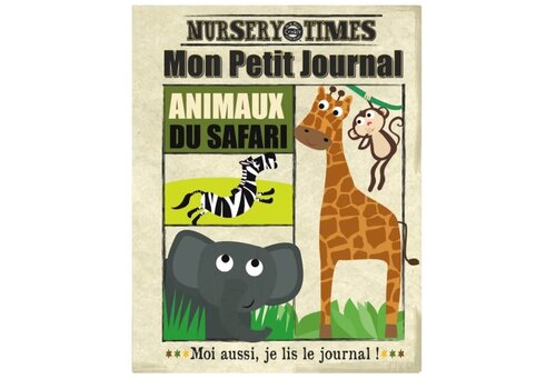 Mon Petit Journal - Crinkly Le Safari