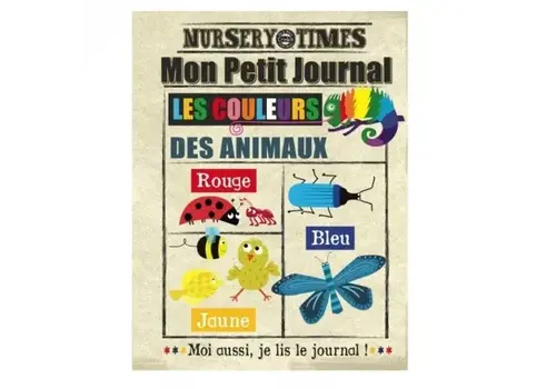 Mon Petit Journal - Crinkly Les Couleurs