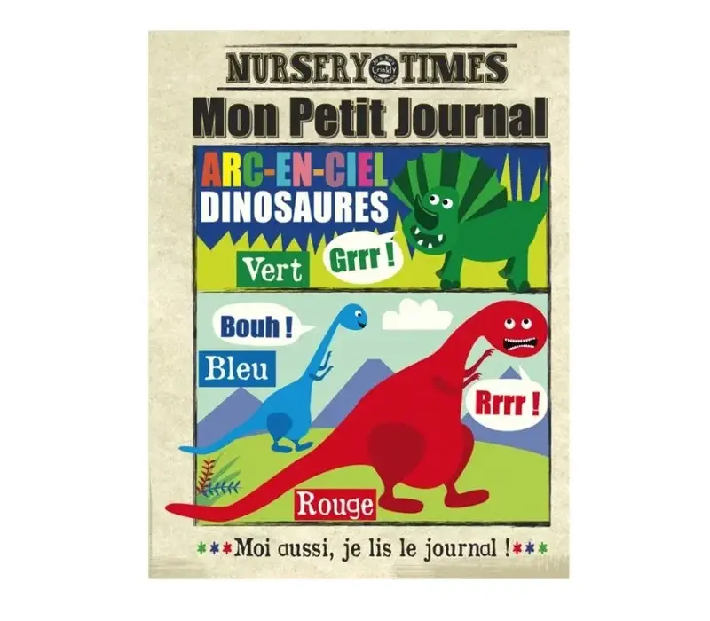 Mon Petit Journal - Crinkly Les Dinosaures