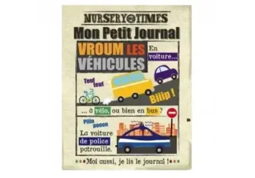 Mon Petit Journal - Crinkly Les Vehicules