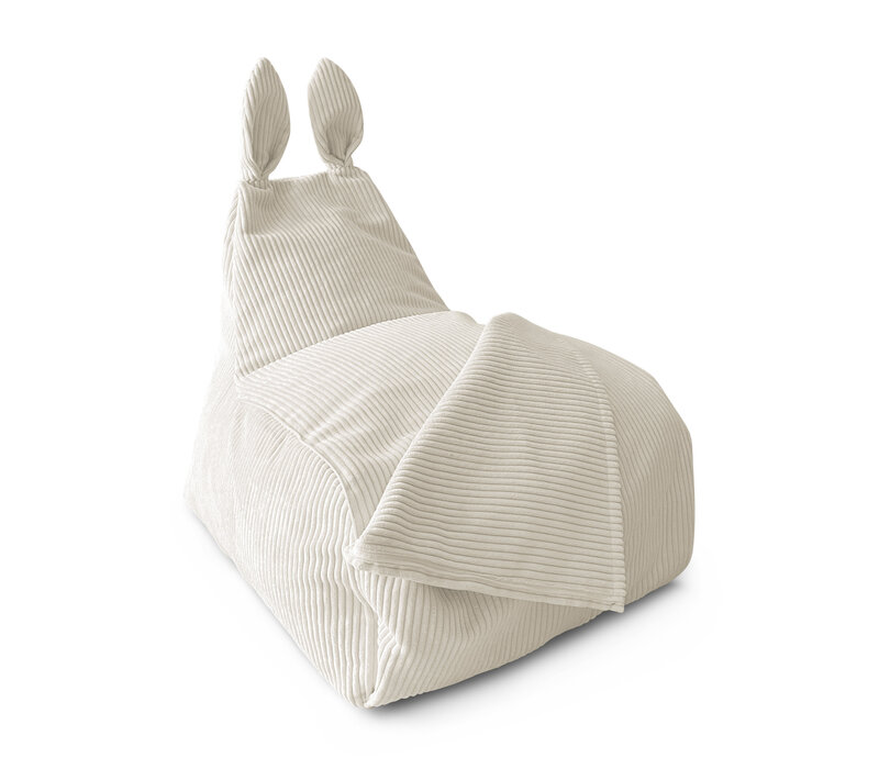 Scandinavian Stories - Bunny L Pouf - Cream