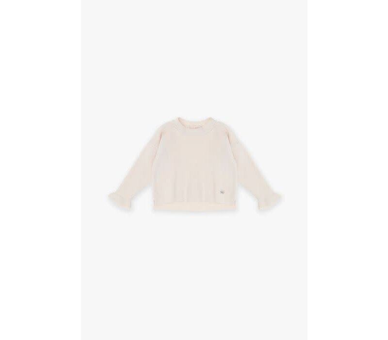 Please Maglia M/L Con Rouge Manica Latte Di Mandorla