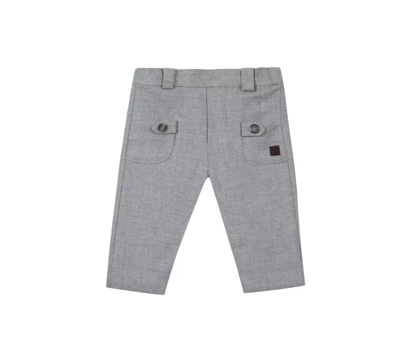 Tartine & Chocolat Baby Ceremonie Garcon Pantalon Gris Moyen Chiné