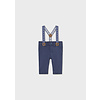 Mayoral Mayoral Long Trousers With Suspenders Midnight