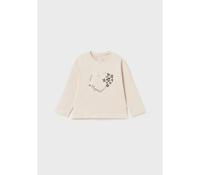 Mayoral L/S Basic T-Shirt Chickpea