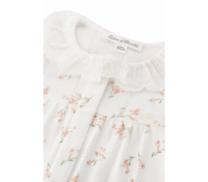 Tartine & Chocolat Baby Nuit Pyjama Blanc TY54020-01