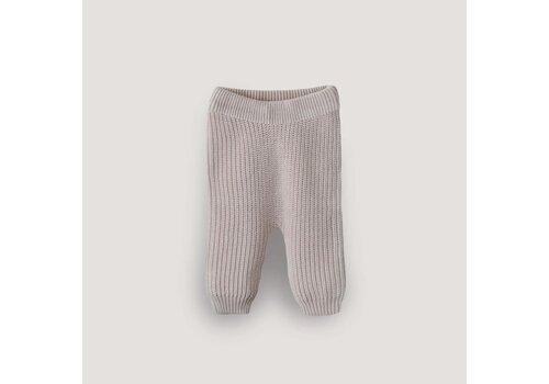 Natini Mushie Chunky Knit Pants - Beige