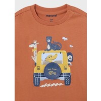 Mayoral S/S T-Shirt  Clay      1021-16