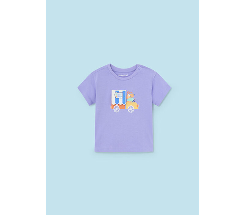 Mayoral S/S T-Shirt  Lilac