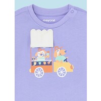 Mayoral S/S T-Shirt  Lilac