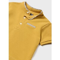 Mayoral Polo S/S Mao Neck Ochre