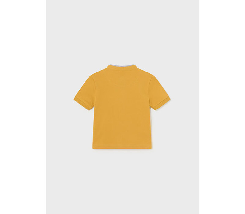 Mayoral Polo S/S Mao Neck Ochre