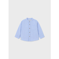 Mayoral S/S Buttondown Shirt  Cloud