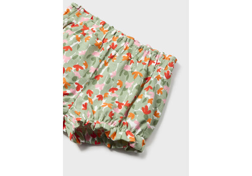 Mayoral Mayoral Patterned Short Pant  Aloe