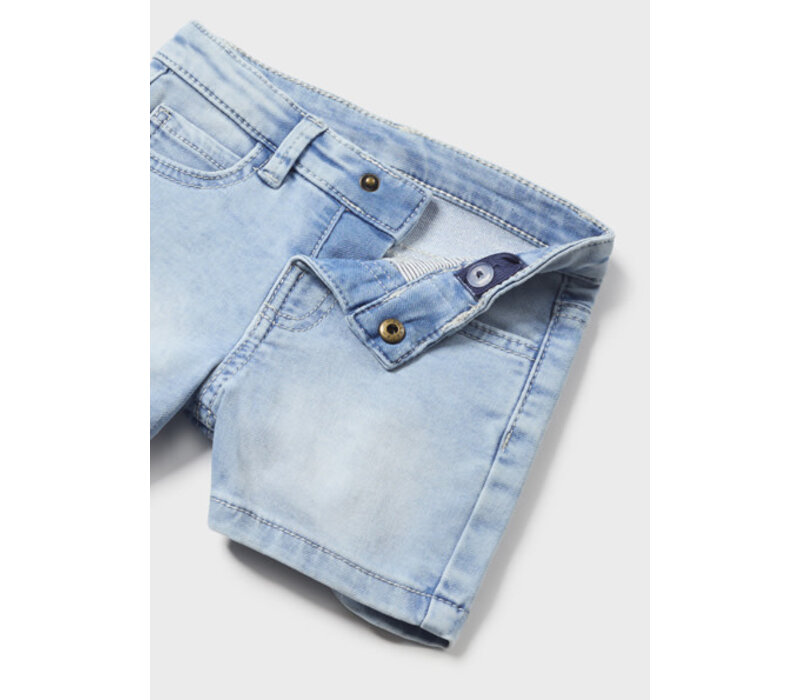 Mayoral Soft Denim Bermuda  Light