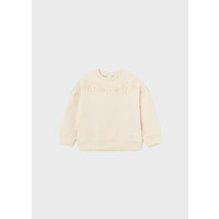 Mayoral Fleece Pullover Chickpea