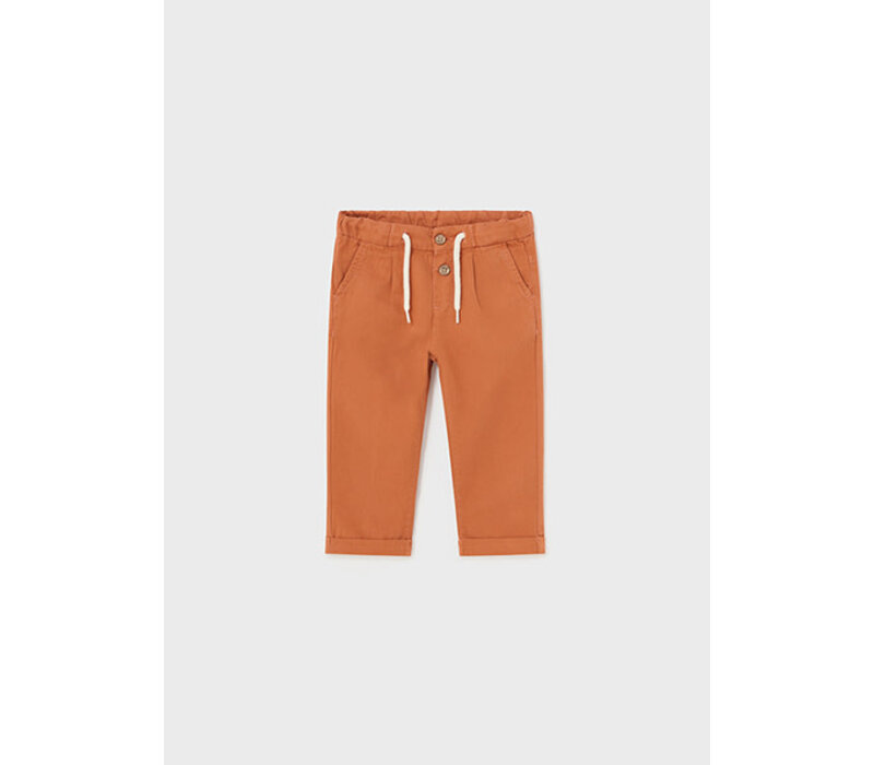 Mayoral Mayoral Linen Relax Pant Clay - Jules & Juliette