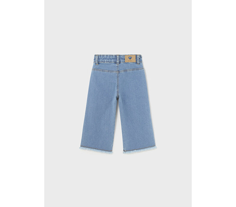 Mayoral Wide Leg Denim Pants  Medium