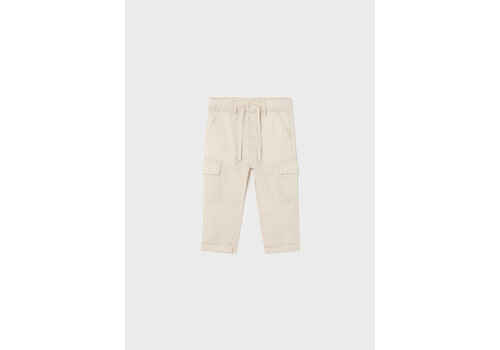 Mayoral Mayoral Slim Cargo Pants  Oat