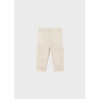 Mayoral Slim Cargo Pants  Oat