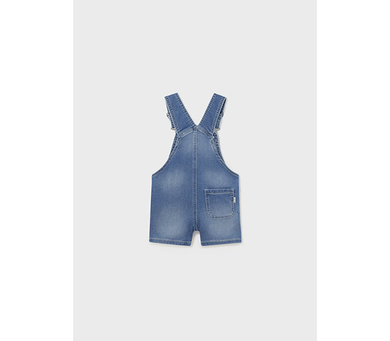 Mayoral Soft Denim Short Overall  Medium