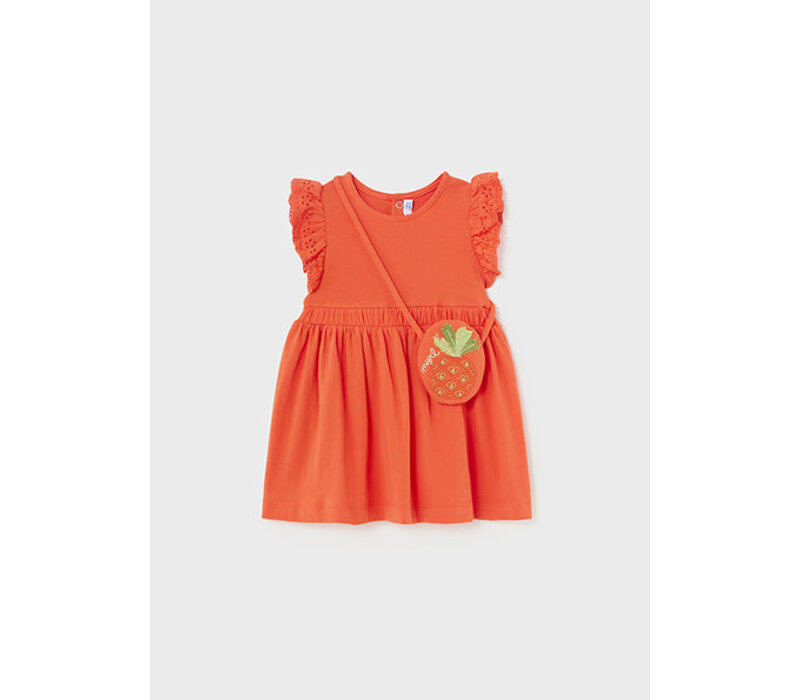 Mayoral Dress  Tangerine