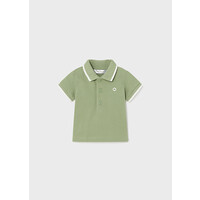 Mayoral Basic S/S Polo Eucalyptus