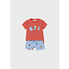 Mayoral Mayoral Shorts Set Papaya