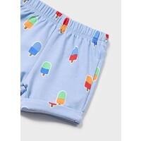 Mayoral Shorts Set Papaya