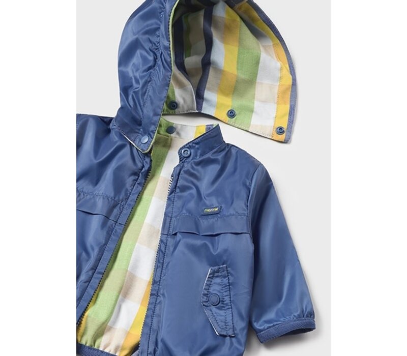 Mayoral Reversible Windbreaker  Cerulean