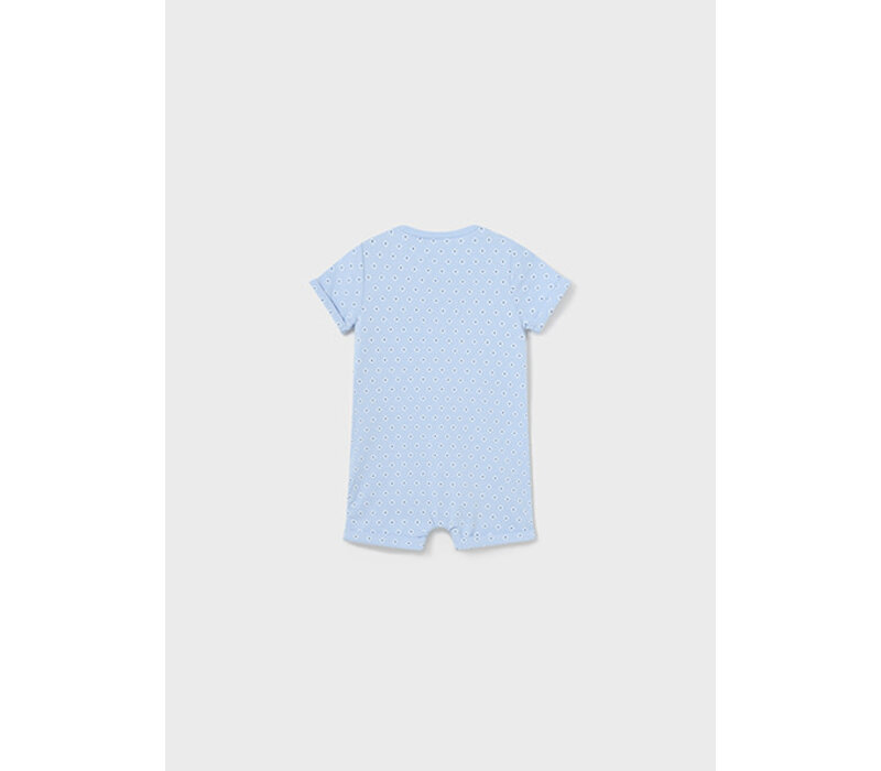 Mayoral Set Of 2 Short Rompers  Sky