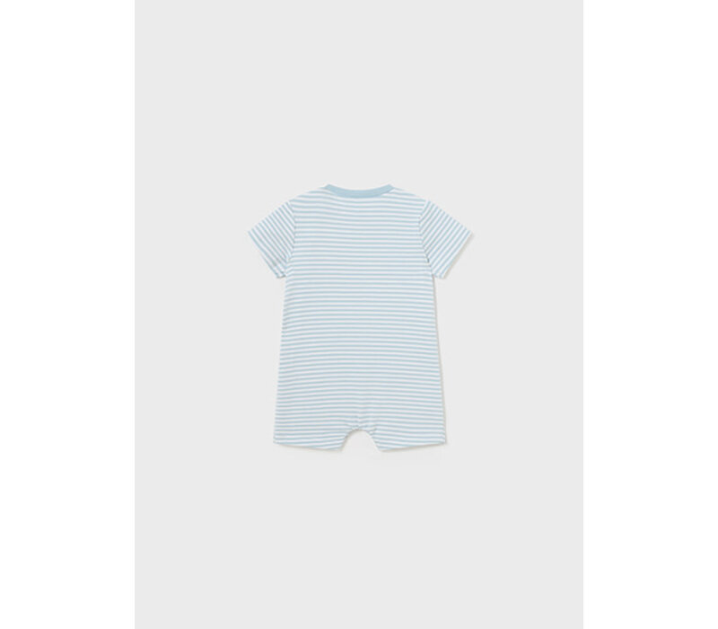 Mayoral Knit Short Overall  Glass