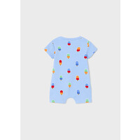 Mayoral Short Onesie Set Of Three Papaya