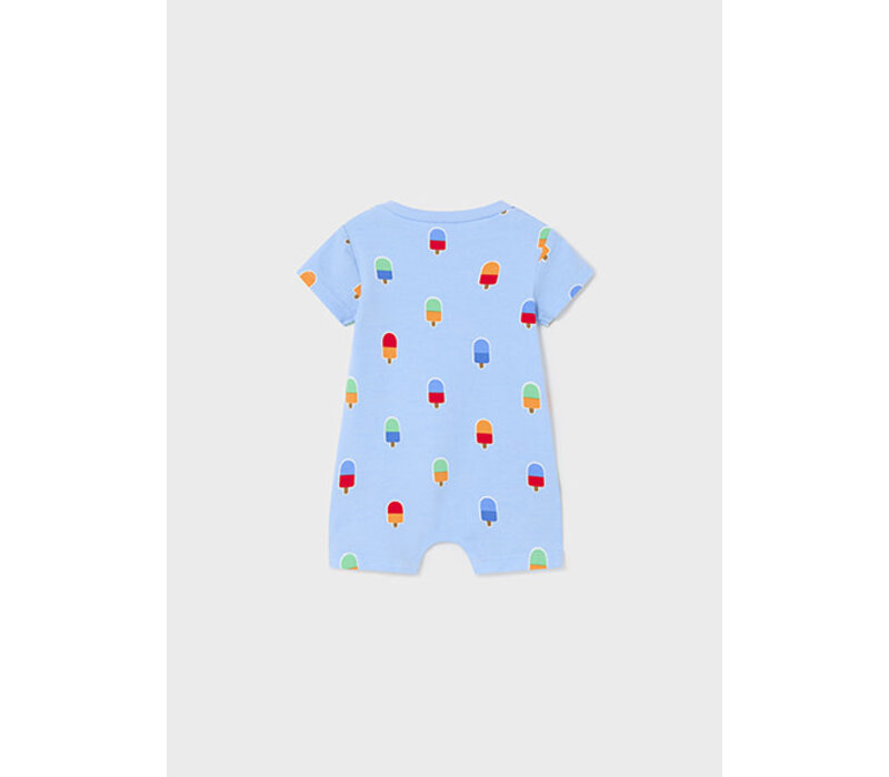 Mayoral Short Onesie Set Of Three Papaya