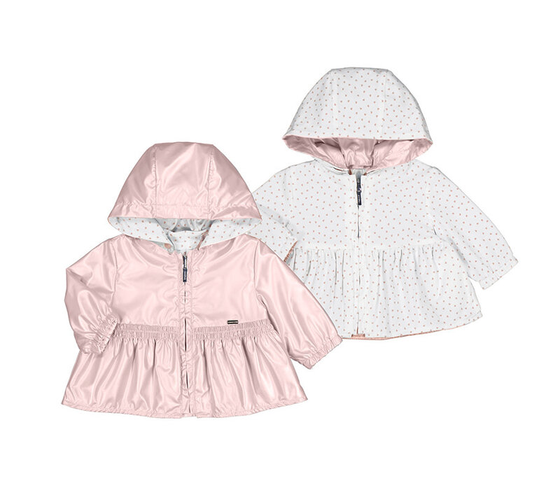 Mayoral Reversible Windbreaker  Baby Rose